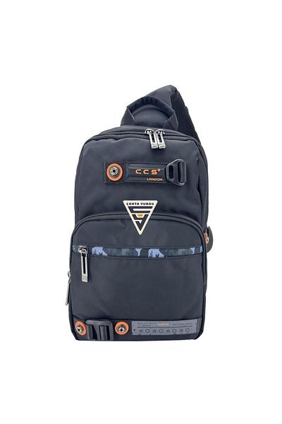 ÇÇS Ççs London 51532 Slingbag Backpack and Chest Bag Μαύρο
