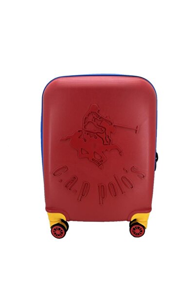 Cantayurdu Cap Polo's Polipropilen Orta Boy Valiz Kırmızı