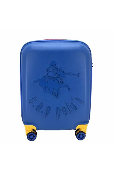 Cantayurdu Cap Polo's Polipropilen Orta Boy Valiz Mavi