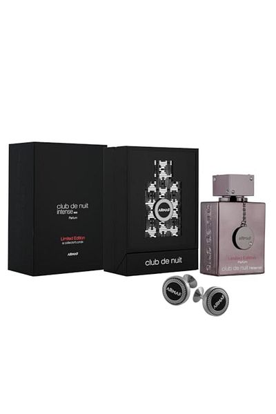 Armaf Club De Nuit Intense Limited Edition for Men Parfum Spray, 3.6 Ounce (With Cufflinks)