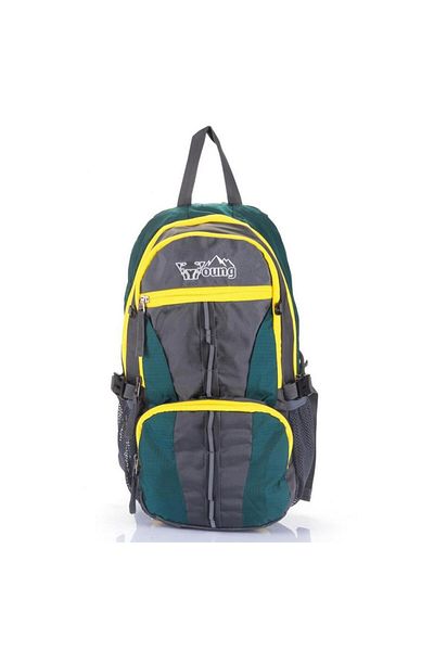 YOUNG 40156 Rucsac pentru biciclete Skateboard Verde