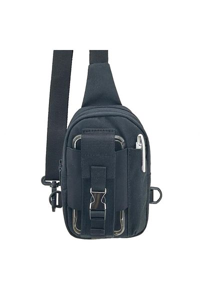 Cantayurdu Τακτικό 610D Cordura στήθος και σακίδιο πλάτης μαύρο