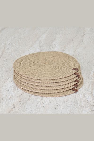 VİLİNZE Ψάθινο σχοινί γιούτας Supla / American Service - 32 cm (6 ΤΕΜ)