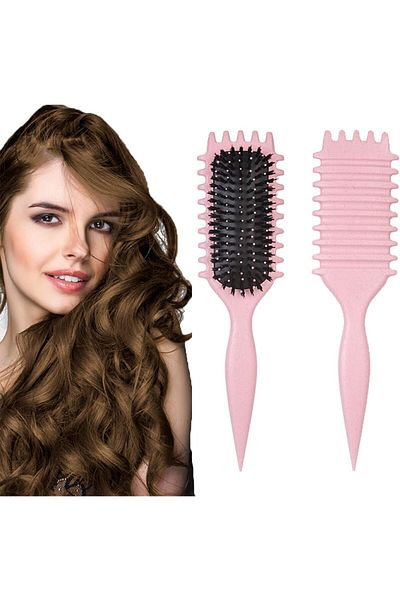 Buy and Bill Bounce Curl Define Styling Brush -Premium Curly Hair Brush, Wet & Dry Detangler, Essential Tool