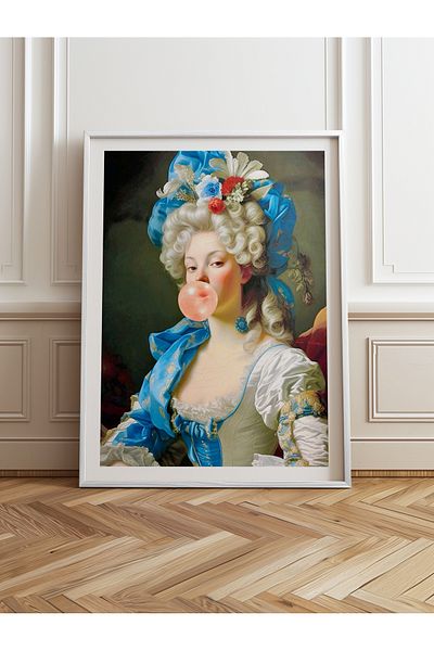 HOMEPACK Pictură cu un singur cadru din lemn Pictură poster dintr-o bucată TK/1107