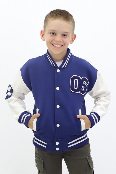 Fox Life Kids Jachetă pentru copii, unisex, supradimensionată, fetiță, băiat 8006 (6-10 ani)