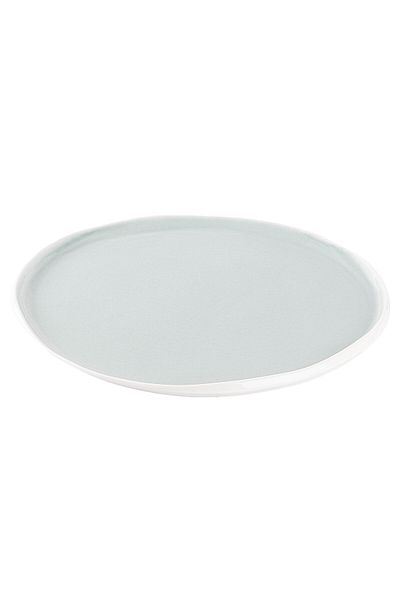 Tantitoni Sky Blue Porcelain Double Cake Plate Set 21.7cm