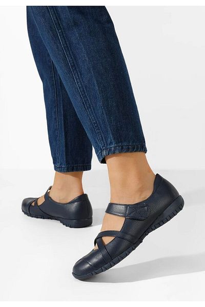 B T Shoes Balerini sport Espada albastri