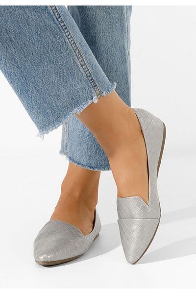 B T Shoes Balerini dama Auletta gri