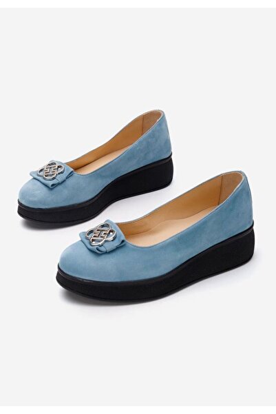 B T Shoes Pantofi casual cu platformă Varela bleu