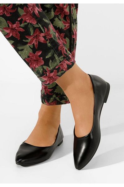 B T Shoes Balerini dama Genevieve negri