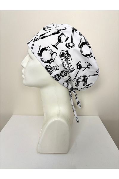 ADALILAR TEKSTİL Doctor Asistentă Căciulă Chirurgicală Boneta Spital Boneta Bandana de lucru
