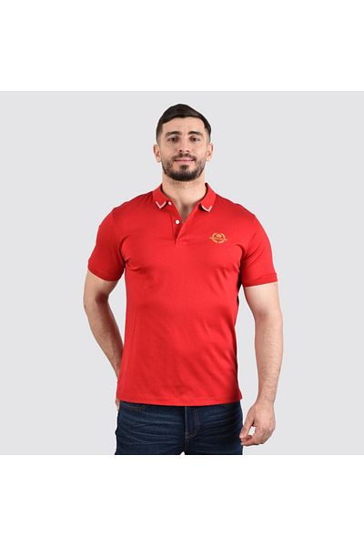 Giordano Men's Liquid Touch Badge Polo