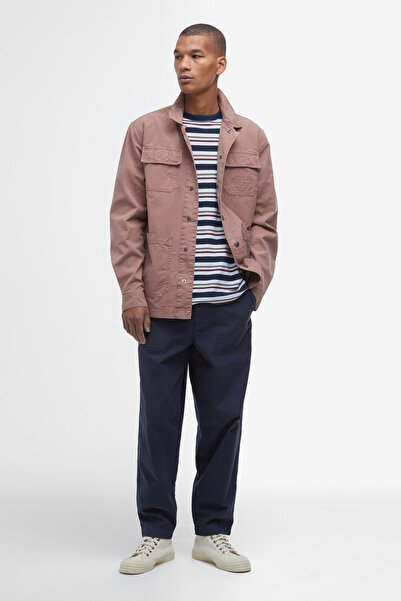 Barbour Grindle Cargo Overshirt PU17 Washed Heather