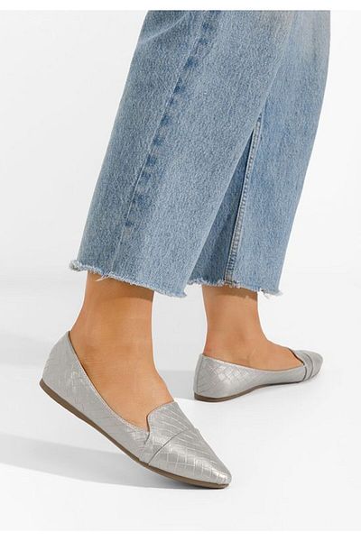 B T Shoes Balerini dama Auletta gri