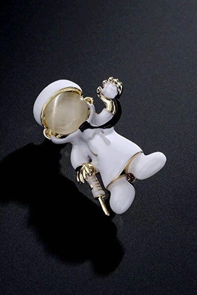 TAKIŞTIR Karışık Renk Doktor Figürlü Broş