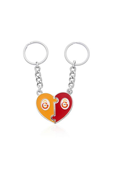 Galatasaray Couple Puzzle Licensed Metal Keychain