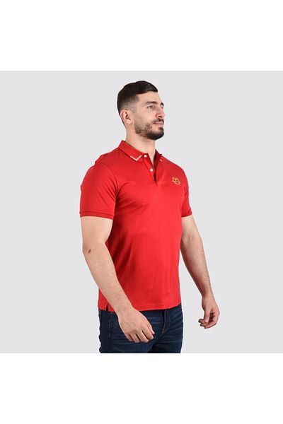 Giordano Men's Liquid Touch Badge Polo