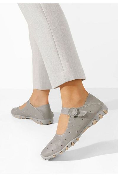 B T Shoes Balerini sport gri Flary