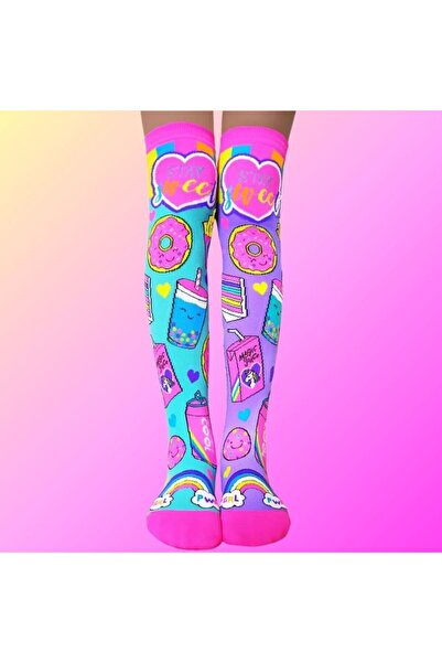 MADMIA Дълги цветни чорапи Sweets&Treats за момичета 6-99 години