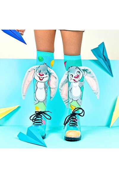 MADMIA Șosete lungi colorate Madmia pentru băieți Hop Hop Bunny 6-99 ani