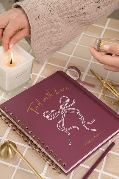 Matt Notebook Unlimited Planner Square Agenda Bow