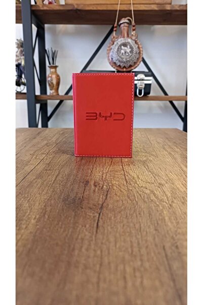 EFE DERİ Byd Leather Stitched Car License Case Container License Holder Licen...