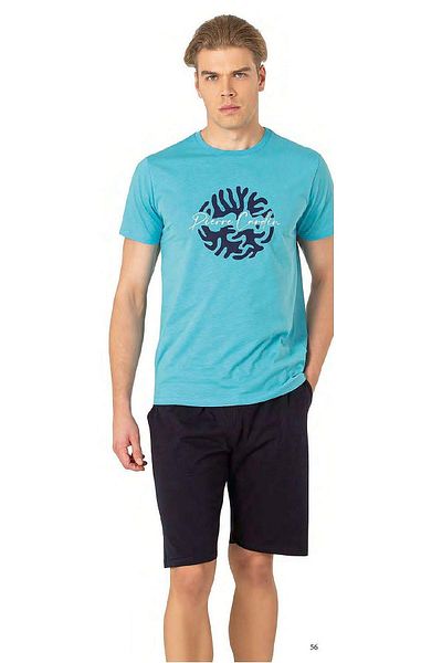 Pierre Cardin 6074 Ανδρικό κοστούμι πιτζάμα με κοντομάνικο σορτς