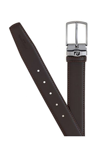 Pierre Cardin حزام جلد بني 100% 50312968-VR029