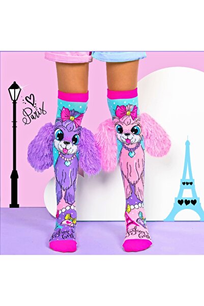 MADMIA Дълги цветни чорапи Madmia за момичета Coco In Paris 3-5 години