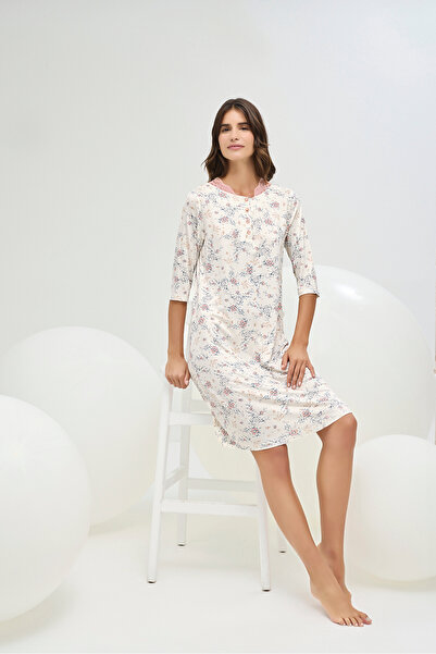 Sevim 16567 ΓΥΝΑΙΚΕΙΟ ΝΥΧΤΙΝΟ ΜΑΝΙΚΙ ΤΡΙΤΟΥ