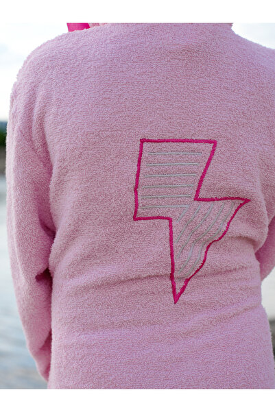 Formeya Hooded Children's Bathrobe 100% Cotton Water Absorbent Animal Figured