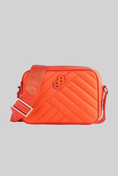 BOSS Kadın Evelyn Çapraz Omuz Çantası Turuncu