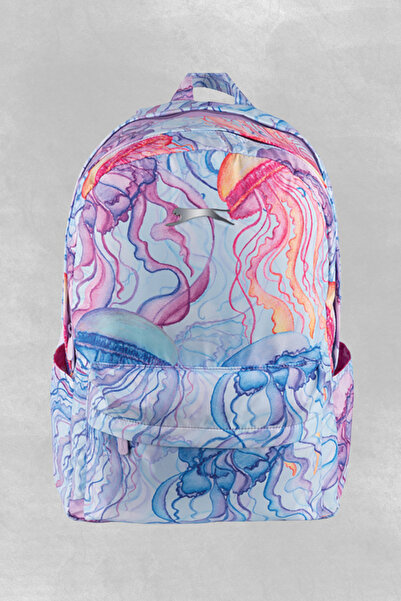 Slazenger Children's Printed Licensed Multi-Compartment Zippered School Backpack