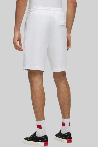 HUGO Logo Waist Tied Relaxed Fit Pocketed Short Men's Short 50486438 100