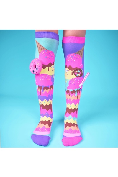 MADMIA Дълги цветни чорапи Madmia за момичета Milkshake 6-99 години