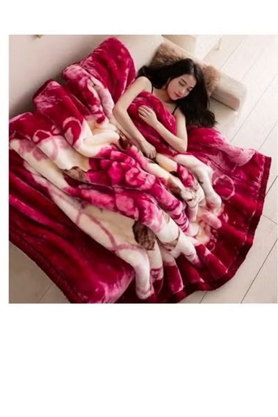 smart home Soft And Warm Heavy Winter Blanket, Two-sided Bed Blanket 240x200cm, 6kg