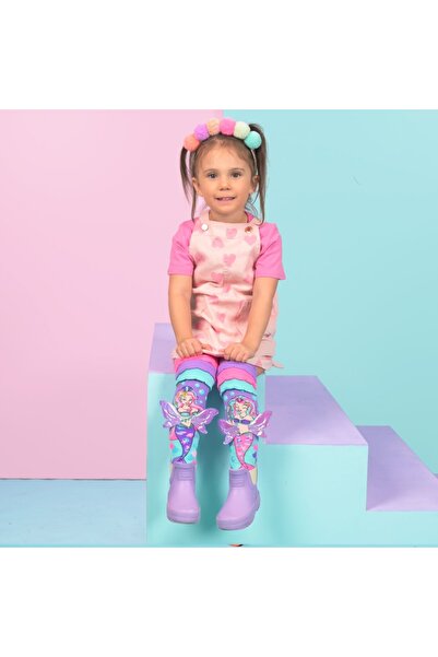 MADMIA Дълги цветни чорапи за момичета с фентъзи вибратори на русалка 3-5 години