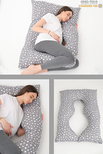 Pinkapple Μαξιλάρι εγκυμοσύνης με στήριγμα ανάμεσα στα πόδια, λαιμό και κοιλιά