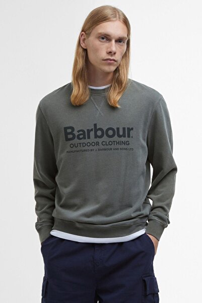 Barbour Larkhill Sweatshirt OL71 Light Sage
