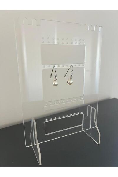 Mersin Alzheimer Derneği İncili Taşlı Küpe Boy:3Cm