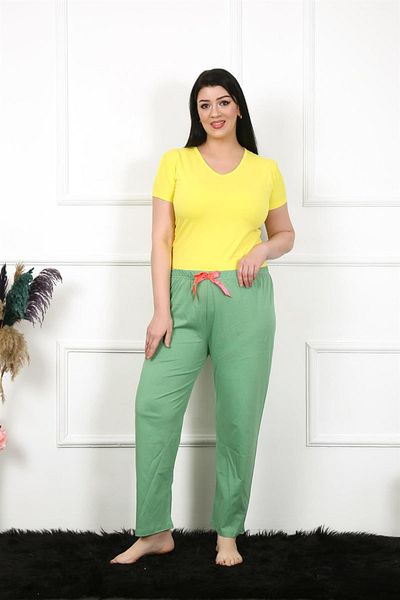 Celira Women's Cotton Plus Size Bottom Pajamas 27473