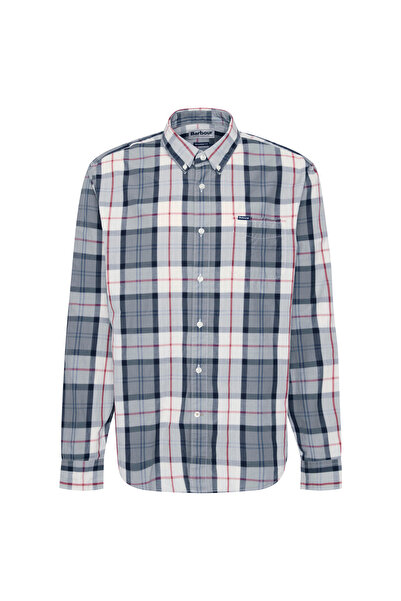 Barbour Laggon Tartan Slim Fit Gömlek TN40 Bleached Pine Tartan