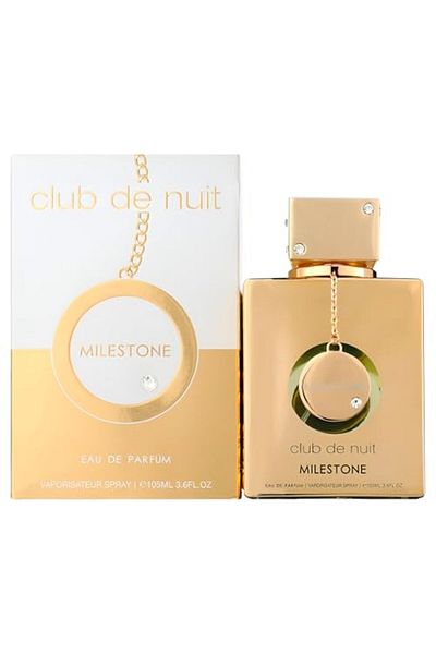 Armaf Club De Nuit Milestone Gold 105ml, Eau De Parfum, Perfumes for Men, Fragrance for Him