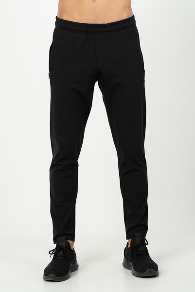 MARATON Men's Straight Leg Black Sweatpants