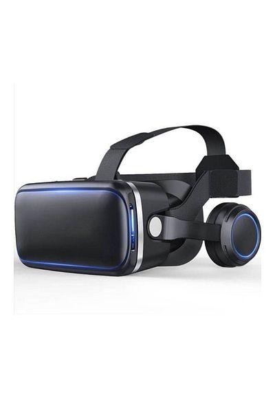 COOYA Seven Generation VR 3D Glasses w/ Adjustable Focus, Immersive Viewing, Lightweight Design – Black
