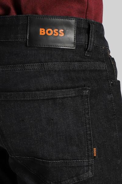BOSS Delano Erkek Jean Pantolon Siyah