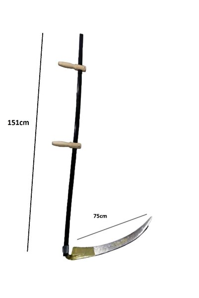 gençdemirhırdavat Günaş Tırpan Saplı Takım 1.kalite Orak Çim Biçme 75cm