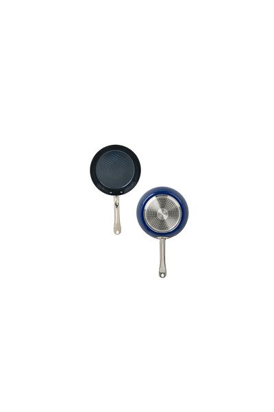 Zilan Zilan ZLN9631 diamond frying pan, with induction base, ceramic and stainless steel, easy to clean, 24 cm, 1.5L