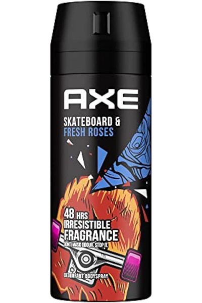 Axe Axe Deodorant Body Spray 150ml Skateboard And Fresh Roses - 14945